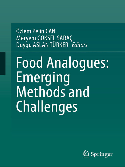 Title details for Food Analogues by Özlem Pelin CAN - Available